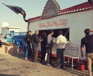 استقرار موکب یک روزه صبحانه سالم در مرز مهران