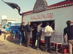 استقرار موکب یک روزه صبحانه سالم در مرز مهران