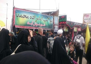 کمک ۶ میلیارد ریالی نوش آبادی‌ها به موکب امامزاده محمد (ع)
