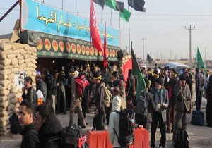 موکب داران در پایانه مرزی چذابه آموزش می بینند
