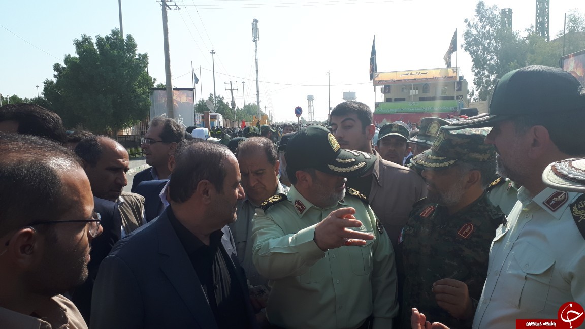 حضور فرمانده نیروی انتظامی کشور در ایلام
