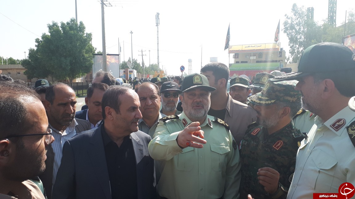 حضور فرمانده نیروی انتظامی کشور در ایلام