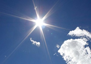 آسمانی صاف و آفتابی در استان قزوین