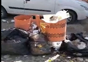 چهره ناخوشایند زباله در معابر «دنا» + فیلم