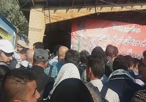حال و هوای زائران اربعین حسینی در مرز مهران + فیلم