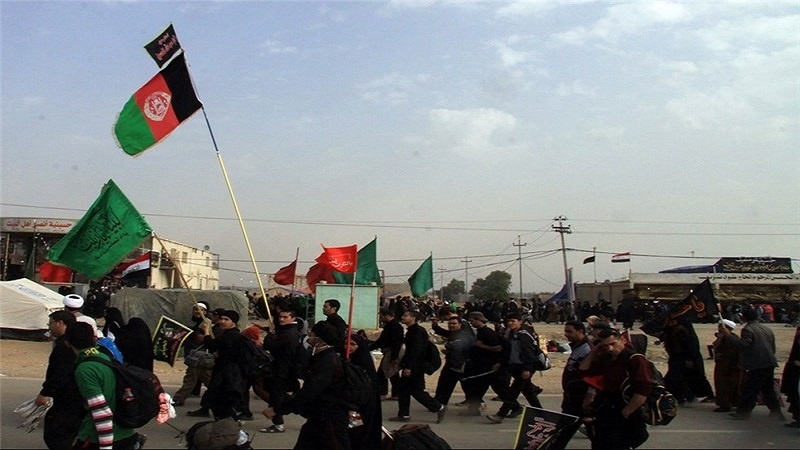 خدمت رسانی موکب داران مرزدوغارون به زائران افغانستان