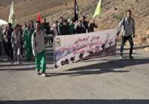 همایش کوهپیمایی پلیس در سمنان