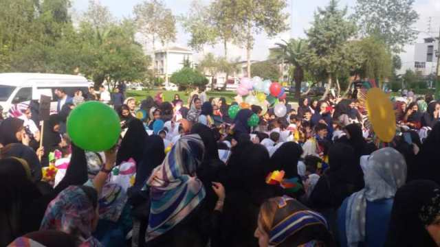 همایش پیاده روی کودکان در لنگرود