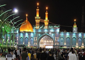 حال و هوای زائران اربعین در حرم امام حسین (ع) + فیلم