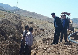 عملیات آبرسانی به سه روستای پل ابریشم میامی آغاز شد