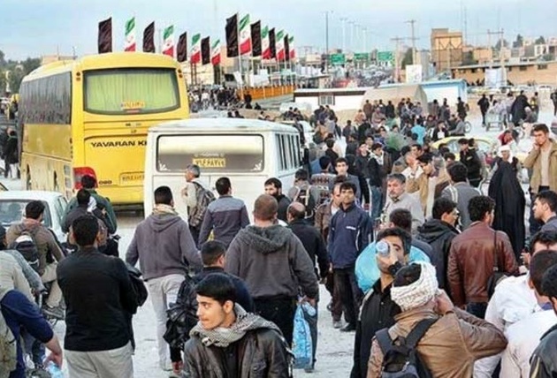فعالیت چرخشی اتوبوس&zwnj;ها در مرز مهران