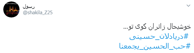 باز هم برگ براتم به کناری افتاد/ وعده گاه همه شد کرب وبلا،إلّا من
