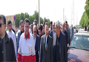 بازدید رئیس دفتر رئیس جمهوری از مرز بین المللی شلمچه