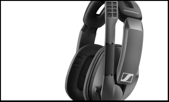هدست Sennheiser GSP 370 با عمر باتری ۱۰۰ ساعت