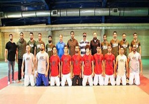 حضور در اردوی آماده سازی تیم ملی جوجیتسو