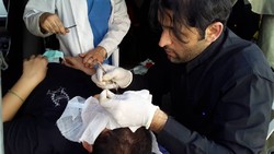 خدمات پزشکی تیم پزشکی نیروی هوایی ارتش به زائران