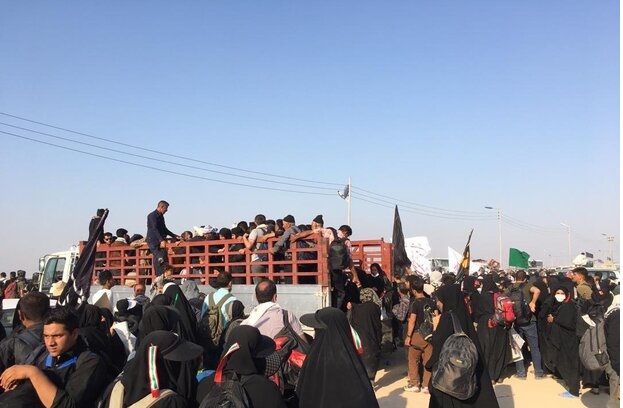 رفع مشکل انتقال زائران از شلمچه عراق به نجف