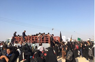 رفع مشکل انتقال زائران از شلمچه عراق به نجف رفع مشکل انتقال زائران از شلمچه عراق به نجف