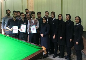 پایان نهمین رنکینگ اسنوکر خوزستان با قهرمانی خداپرست