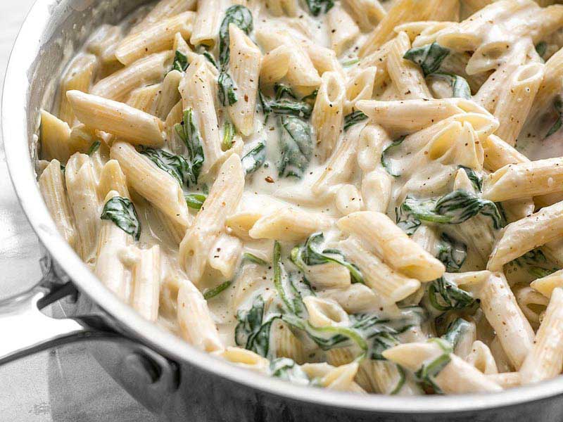 سس خامه‌ای آلفردو برای پاستا + طرز تهیه