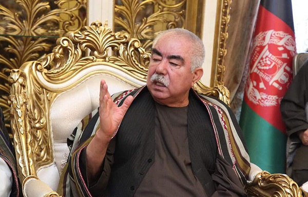 دوستم: اشرف غنی در مساله دیورند با پاکستان معامله کرده است