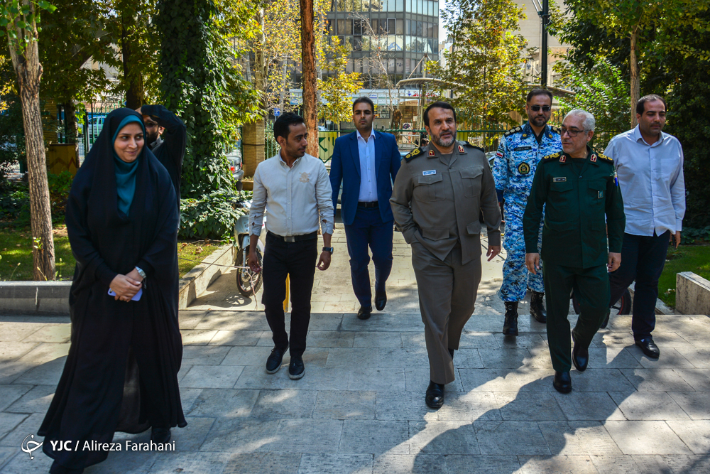 سردار کارگر از باشگاه خبرنگاران جوان بازدید کرد