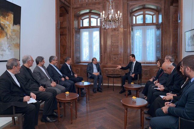 دیدار دستیار ظریف با اسد