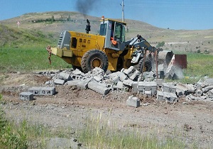 جلوگیری از ۴۴۱ مورد ساخت و سازغیرمجاز و تجاوز به حریم راه در استان اردبیل