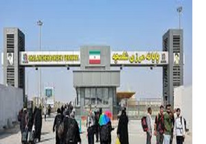 بازدید جانشین نیروی دریای ارتش از مرز شلمچه