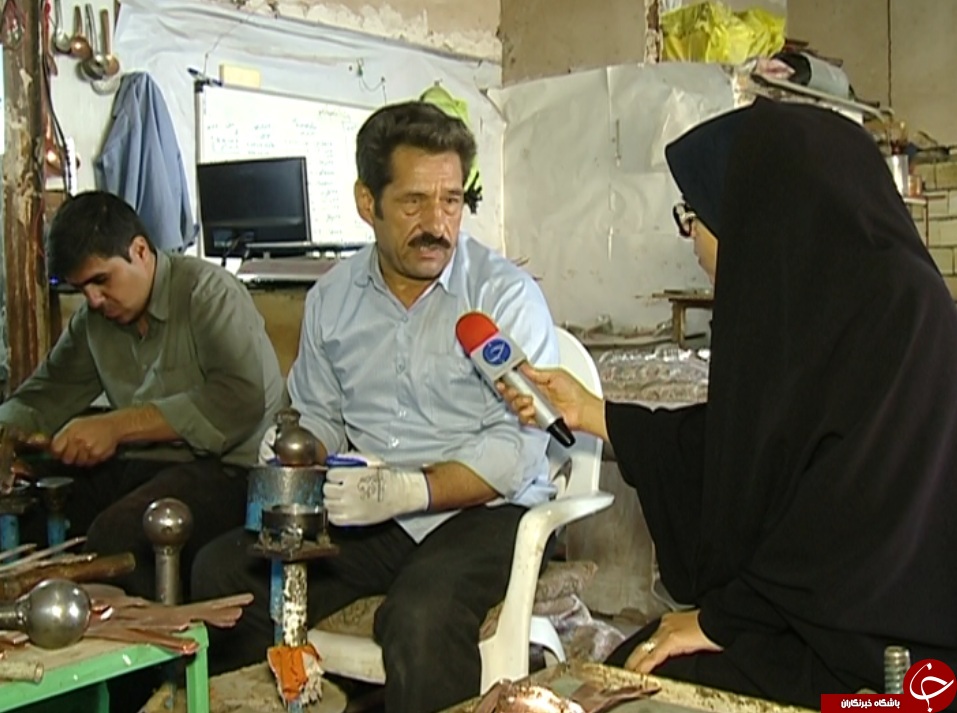 روایتی از کارگاهی کوچک با همت های بلند/ سمفونی چکش و مس در روستاهای استان زنجان هم نواخته می شود