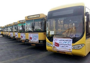 اعزام ۴۳ دستگاه اتوبوس شهری از اردبیل به مرز خسروی