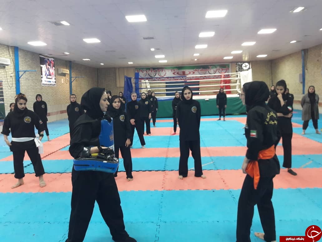 برگزاری کارگاه اموزشی فنون و تکنیک های پنجاک سیلات در گناوه