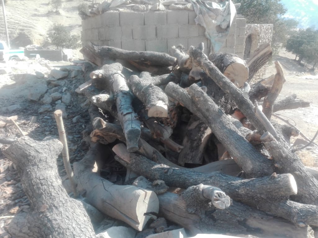 امحاء ۶ کوره ذغال غیر مجاز در رستم