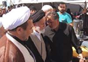 نماینده ولی فقیه در استان سمنان از موکب حضرت فاطمه زهرا بازدیدکرد