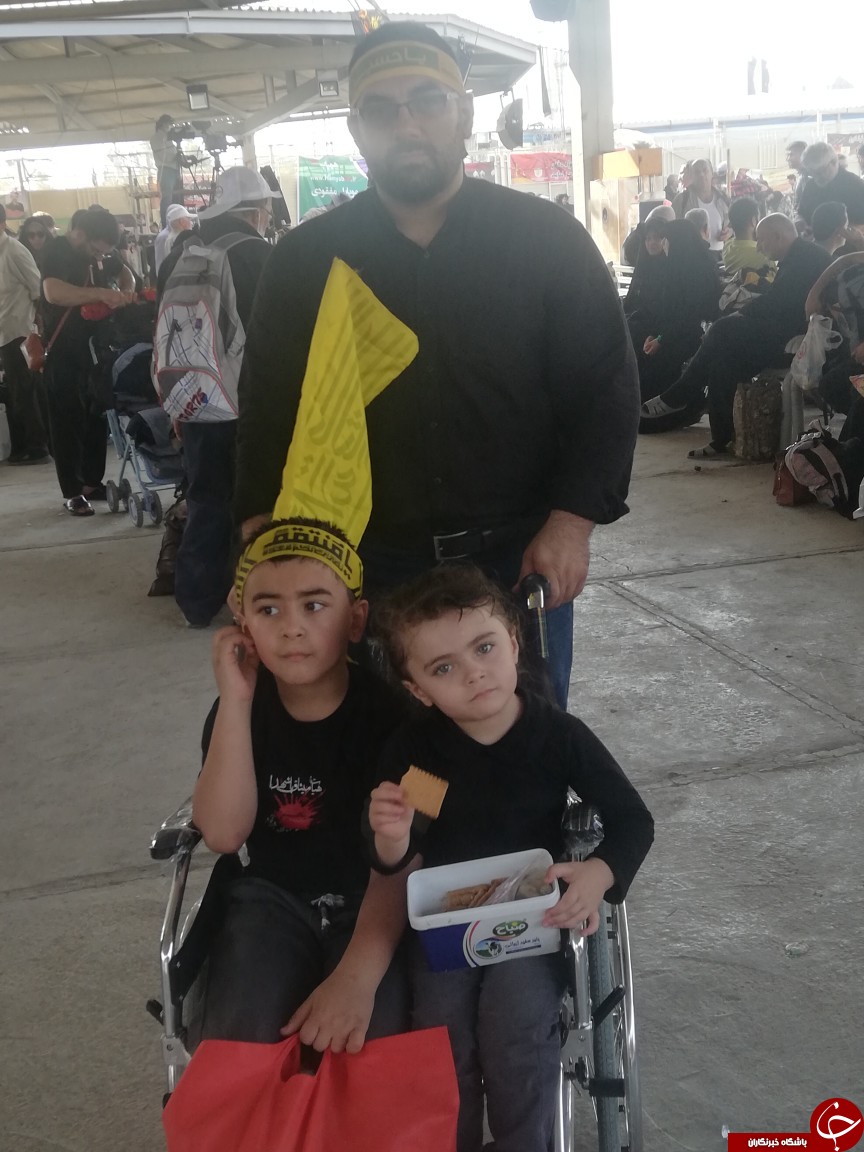 تردد پرحجم زائران از مرز مهران + تصویر