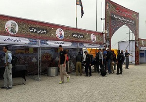 تیم رسانه‌ای اوقاف سمنان در موکب امامزادگان مرز مهران استقرار یافتند