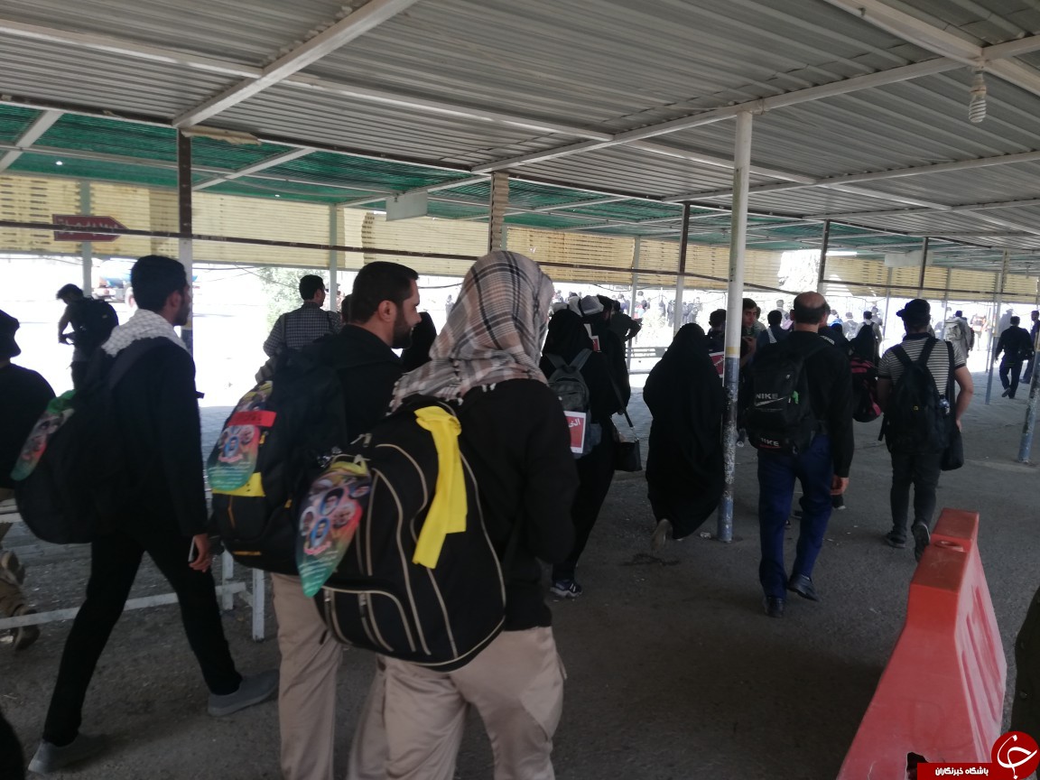 زائران ایرانی در خاک عراق + تصویر