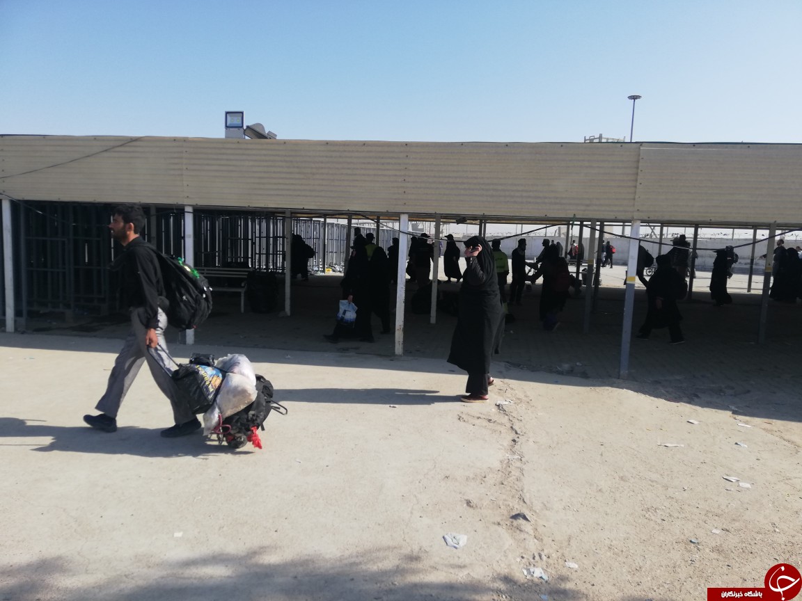 زائران ایرانی در خاک عراق + تصویر