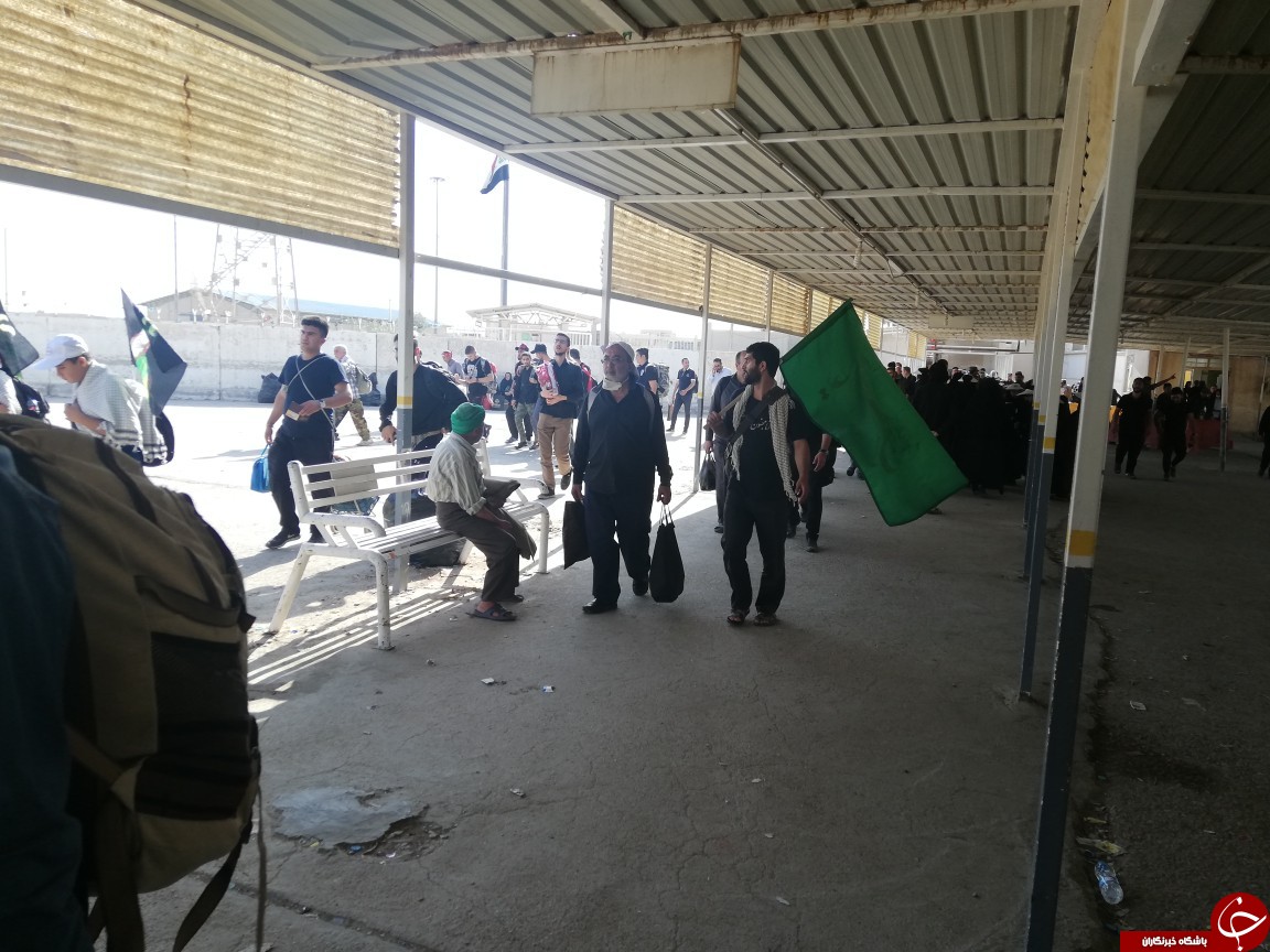 زائران ایرانی در خاک عراق + تصویر