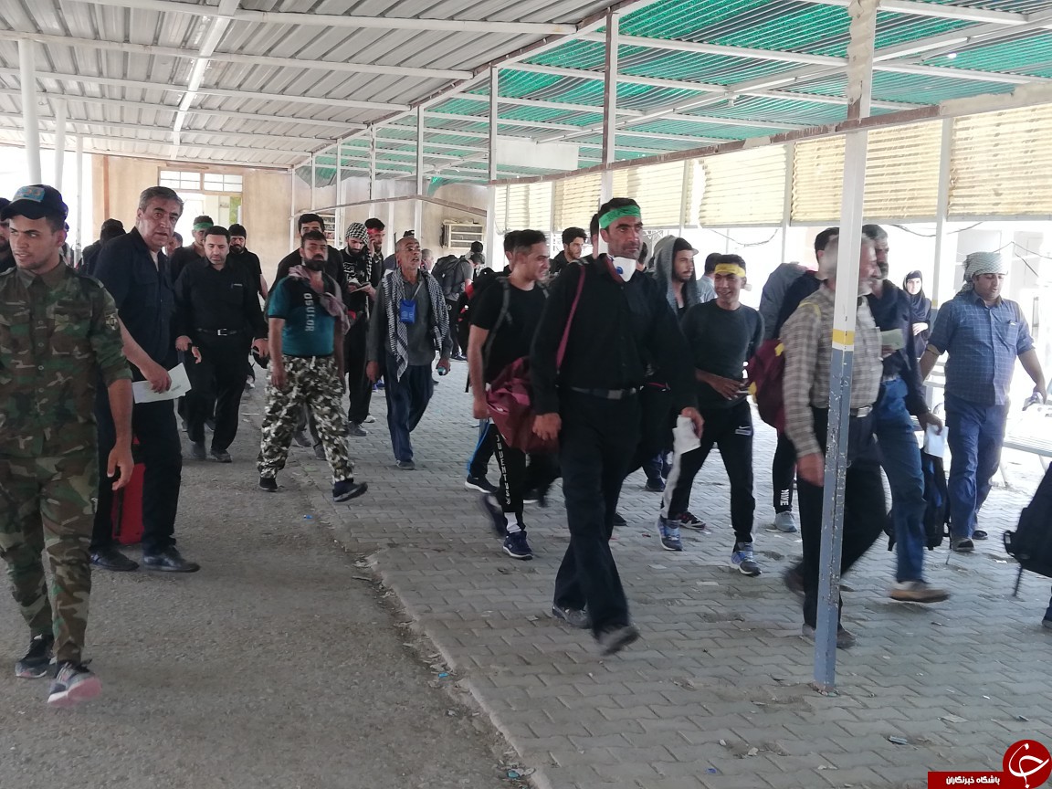 زائران ایرانی در خاک عراق + تصویر