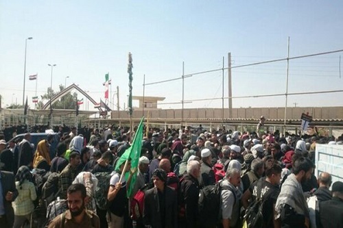 تردد ۹۰ هزار نفر طی امروز از مرز مهران