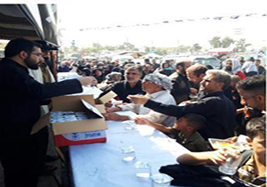 خدمات رسانی موکب امامزادگان مازندران در سامرا