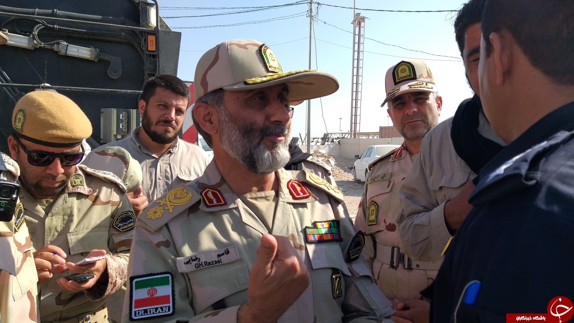 بازدید  فرمانده مرزبانی کشور از مرز مهران و زرباطیه عراق هم اکنون+ تصویر