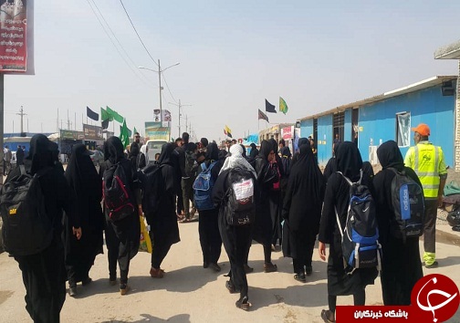 استقرار مواکب در جاده طریق الحسین (ع) /نگرانی برای تامین سوخت خودرو&zwnj;ها و مواکب وجود ندارد
