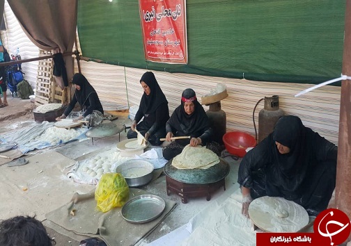 استقرار مواکب در جاده طریق الحسین (ع) /نگرانی برای تامین سوخت خودرو&zwnj;ها و مواکب وجود ندارد