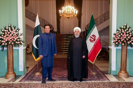 استقبال روحانی از نخست وزیر پاکستان