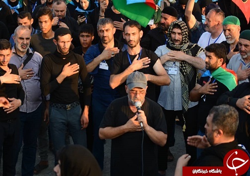شور و شوق حسینی در مرزبین المللی شلمچه