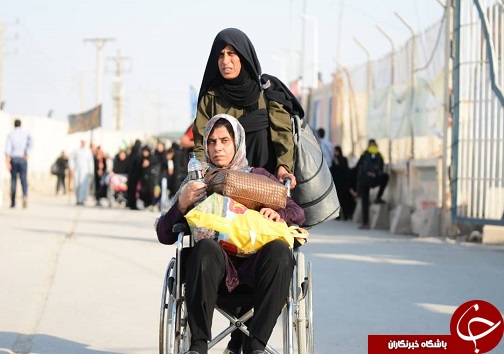 شور و شوق حسینی در مرزبین المللی شلمچه