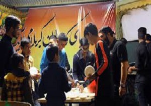 خدمت رسانی موکب مشارکتی شهرزاغه به زائران اربعین حسینی