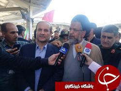 وزیر اطلاعات وارد مهران شد + تصاویر